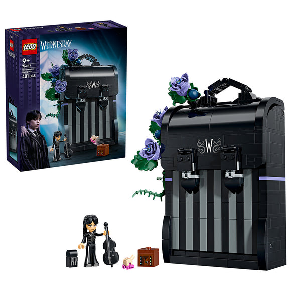 LEGO® Wednesday Backpack Kids’ Building Toy 76787