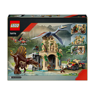 LEGO® Jurassic World Spinosaurus & Quetzalcoatlus Air Mission Dinosaur Toy 76976 - 0