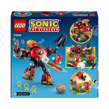 LEGO® Sonic the Hedgehog™ Knuckles vs. Dr. Eggman Egg Crusher Mech Toy Set 77005 - 0