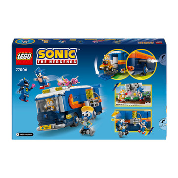 LEGO® Sonic the Hedgehog™ Team Sonic Command Truck Toy Gaming Merch 77006 - 0