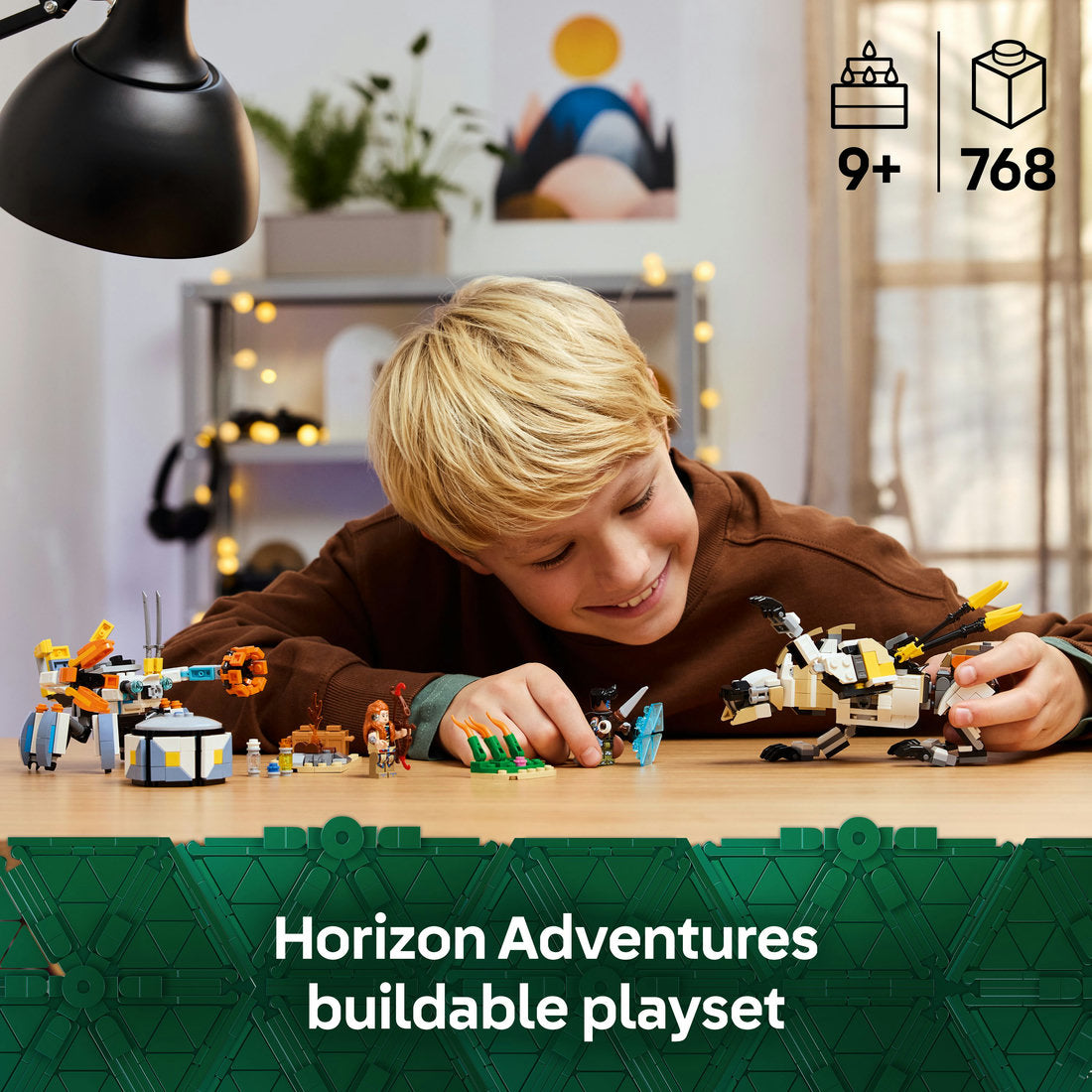 LEGO® Horizon Adventures™ Aloy & Varl vs. Shell-Walker & Sawtooth