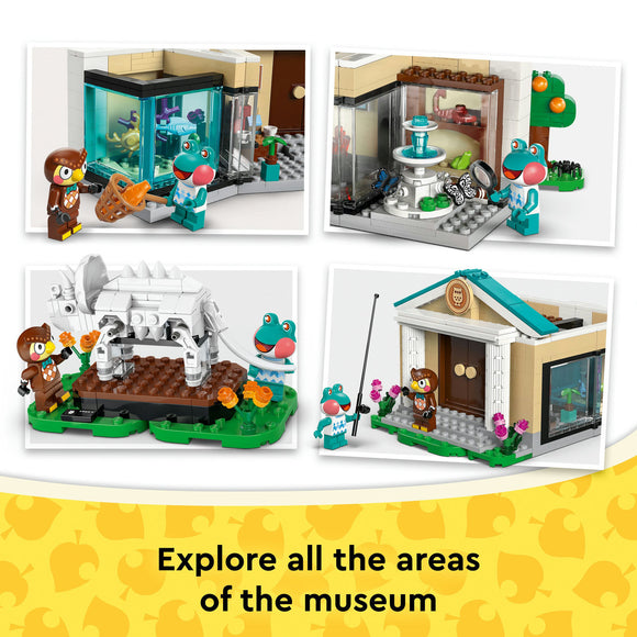 LEGO® Animal Crossing™ Blathers’s Museum Collection Model Kit Building Set 77056