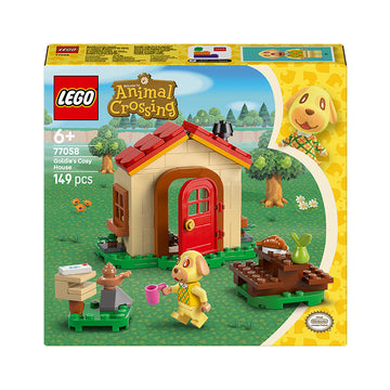 LEGO® Animal Crossing™ Goldie’s Cosy House Building Playset 77058
