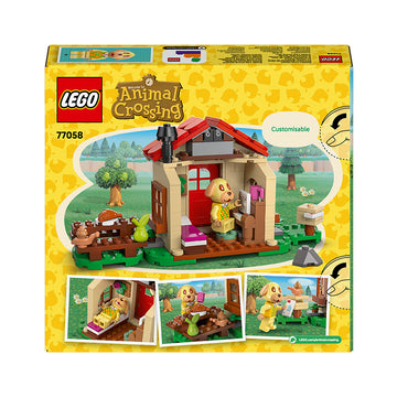 LEGO® Animal Crossing™ Goldie’s Cosy House Building Playset 77058 - 0