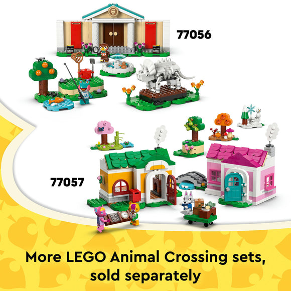 LEGO® Animal Crossing™ Goldie’s Cosy House Building Playset 77058
