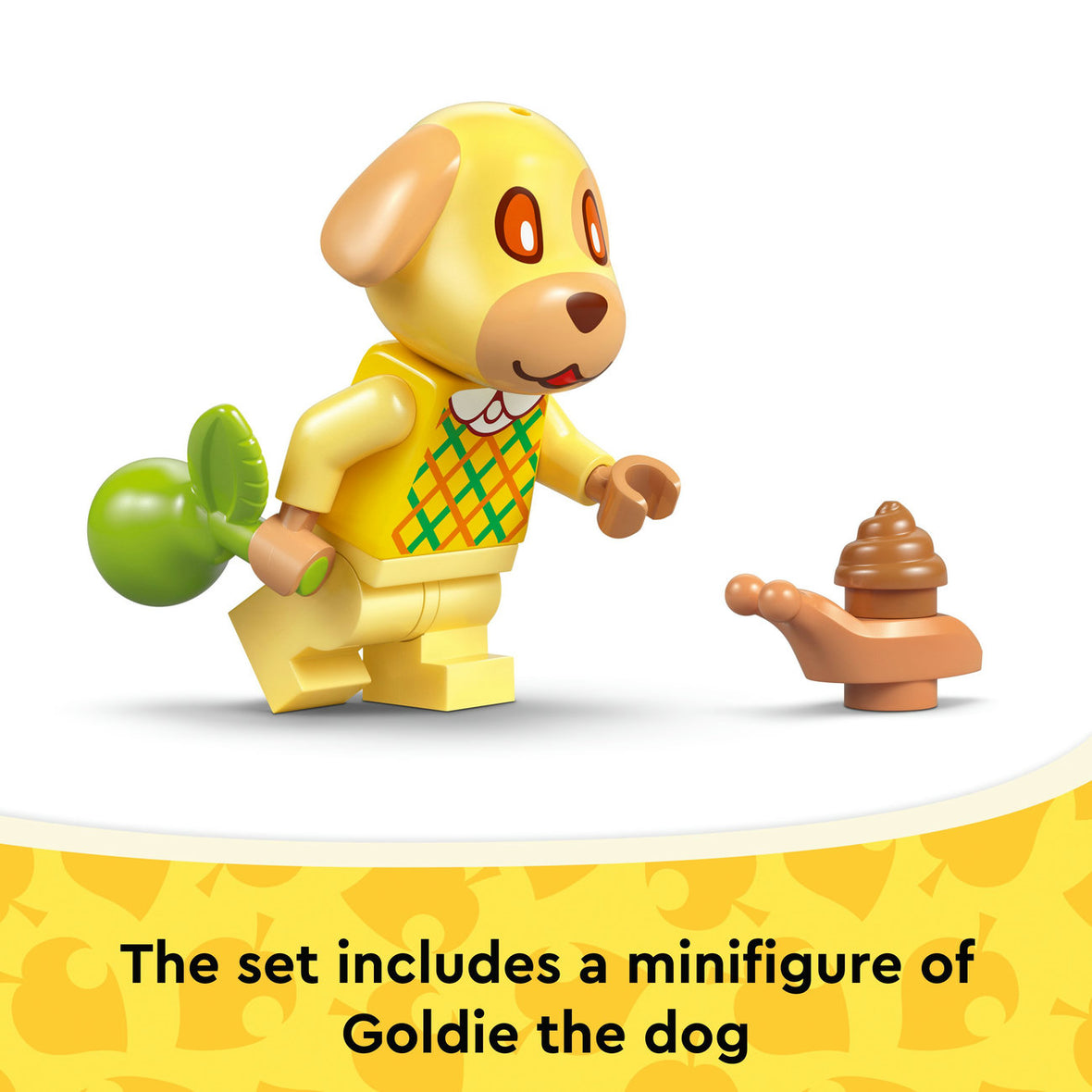 LEGO® Animal Crossing™ Goldie’s Cosy House Building Playset 77058