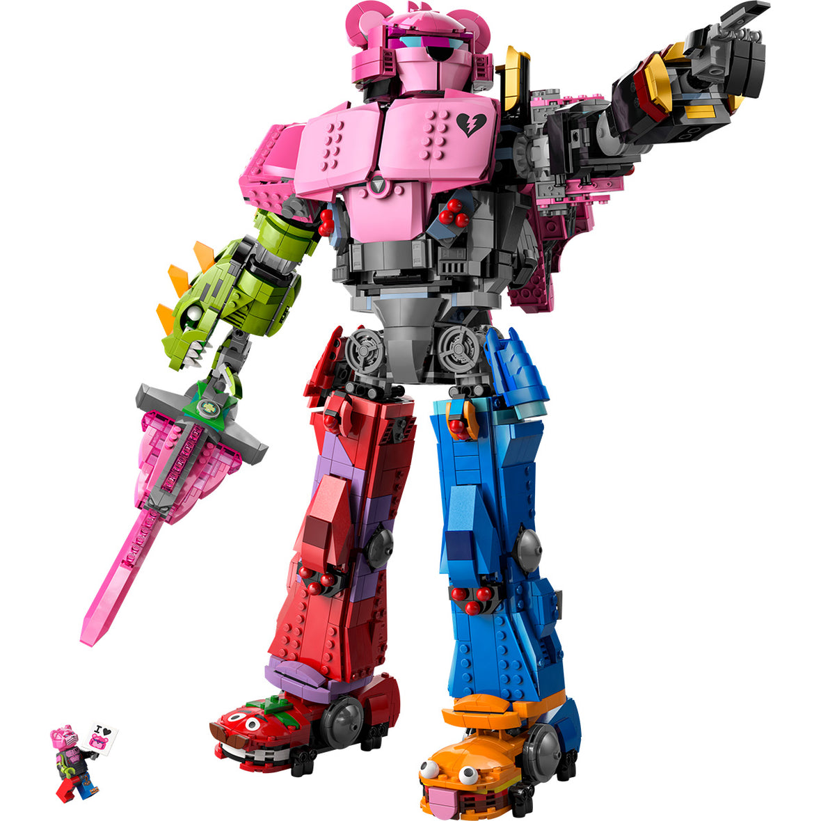 LEGO® Fortnite® Mecha Team Leader Building Set for Adults 77078 - SLIGHTLY DAMAGED BOX