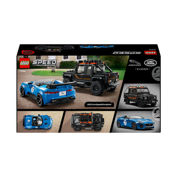 LEGO® Speed Champions Jaguar Project 7 & Land Rover Defender 77264 - 0
