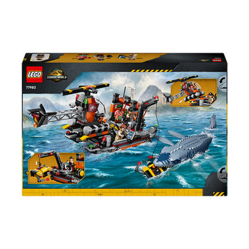 LEGO® Jurassic World Mosasaurus Dinosaur Boat Attack Toy 77983 - 0