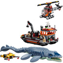 LEGO® Jurassic World Mosasaurus Dinosaur Boat Attack Toy 77983-3