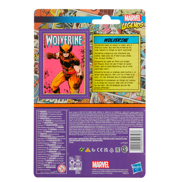 Marvel Legends Series 3.75-inch Retro 375 Collection Wolverine Action Figure - 0