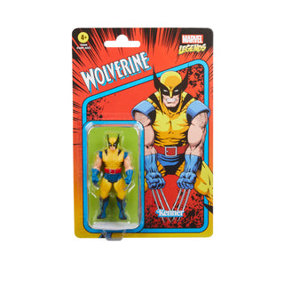 Marvel Legends Series Retro 375 Collection Wolverine Action Figure (3.75”)