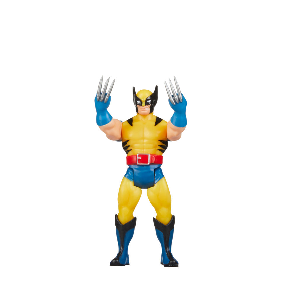 Marvel Legends Series Retro 375 Collection Wolverine Action Figure (3 ...