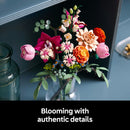 LEGO® ICONS Botanicals Pretty Pink Flower Bouquet Decor Set 10342-7