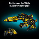 LEGO® Icons Blacktron Renegade Spaceship Model Building Kit 10355-6