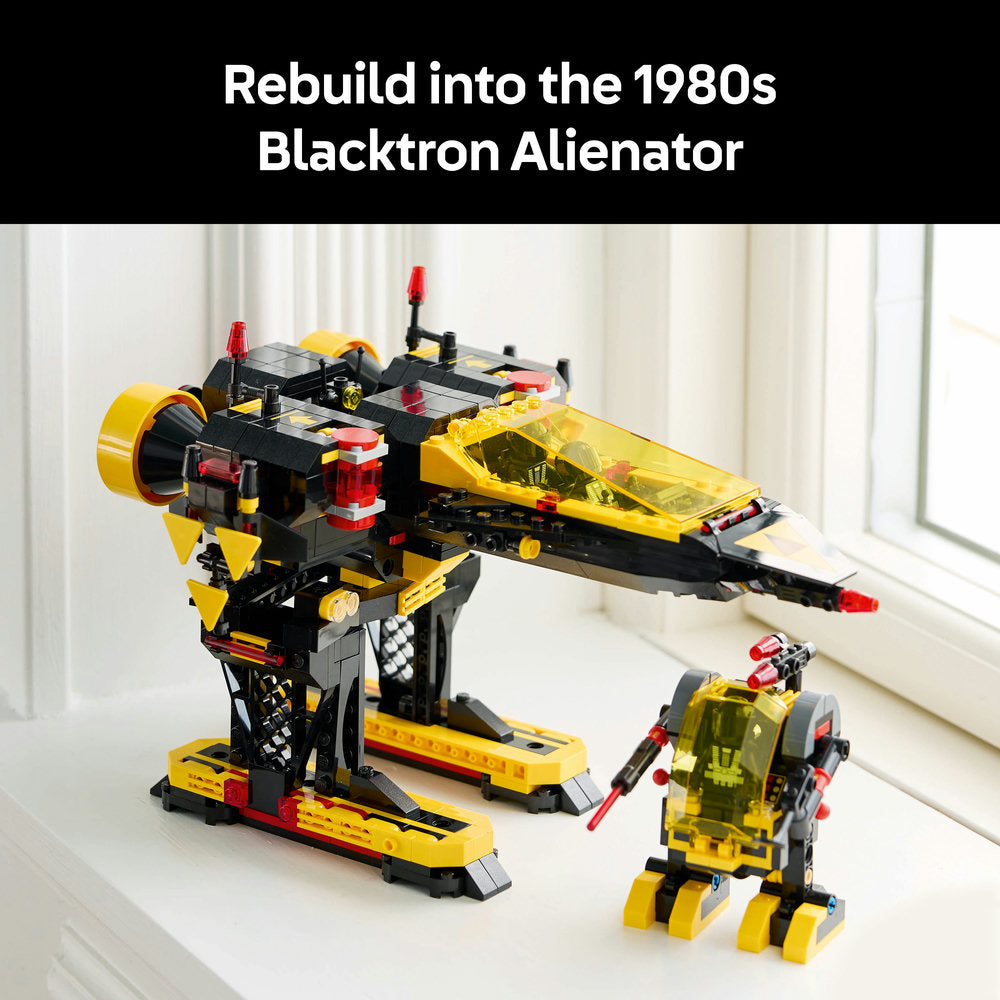 LEGO® Icons Blacktron Renegade Spaceship Model Building Kit 10355