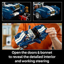 LEGO® ICONS Shelby Cobra 427 S/C Collectible Model Car Kit for Adults 10357-5