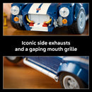 LEGO® ICONS Shelby Cobra 427 S/C Collectible Model Car Kit for Adults 10357-9