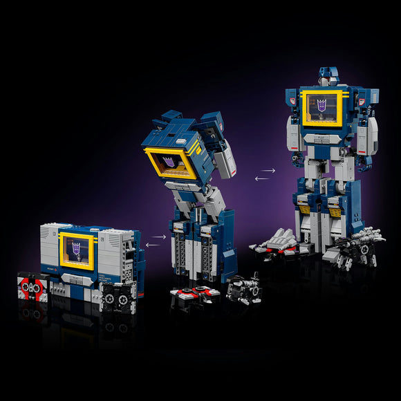 LEGO® Icons Transformers: Soundwave Model Kit Building Set for Adults 10358