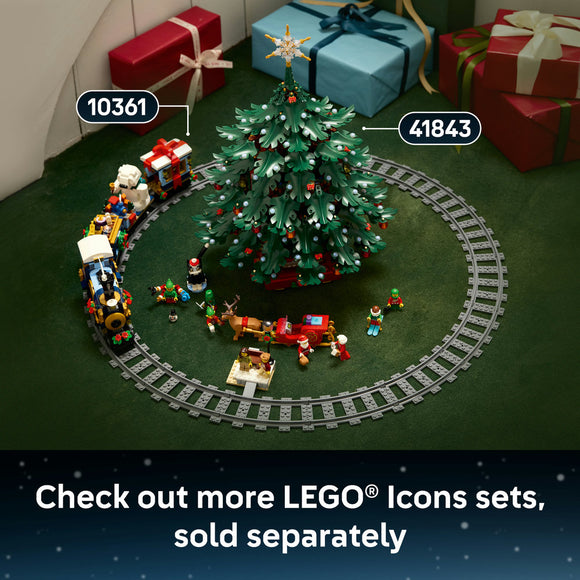 LEGO® ICONS Holiday Express Train Model Building Set for Adults 10361