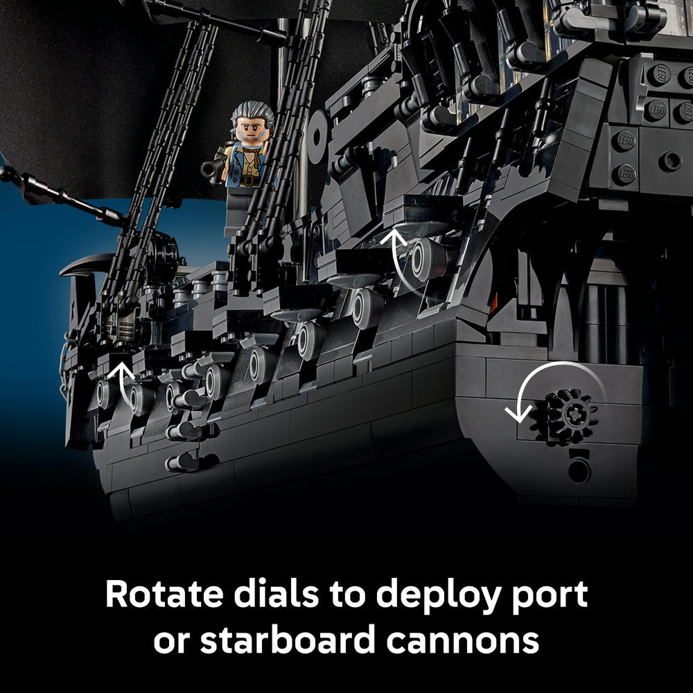 LEGO® ICONS Captain Jack Sparrow’s Pirate Ship, Building Kit for Adults 10365