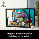 LEGO® ICONS Tropical Aquarium, Fish Tank Decor Building Kit for Adults 10366-4