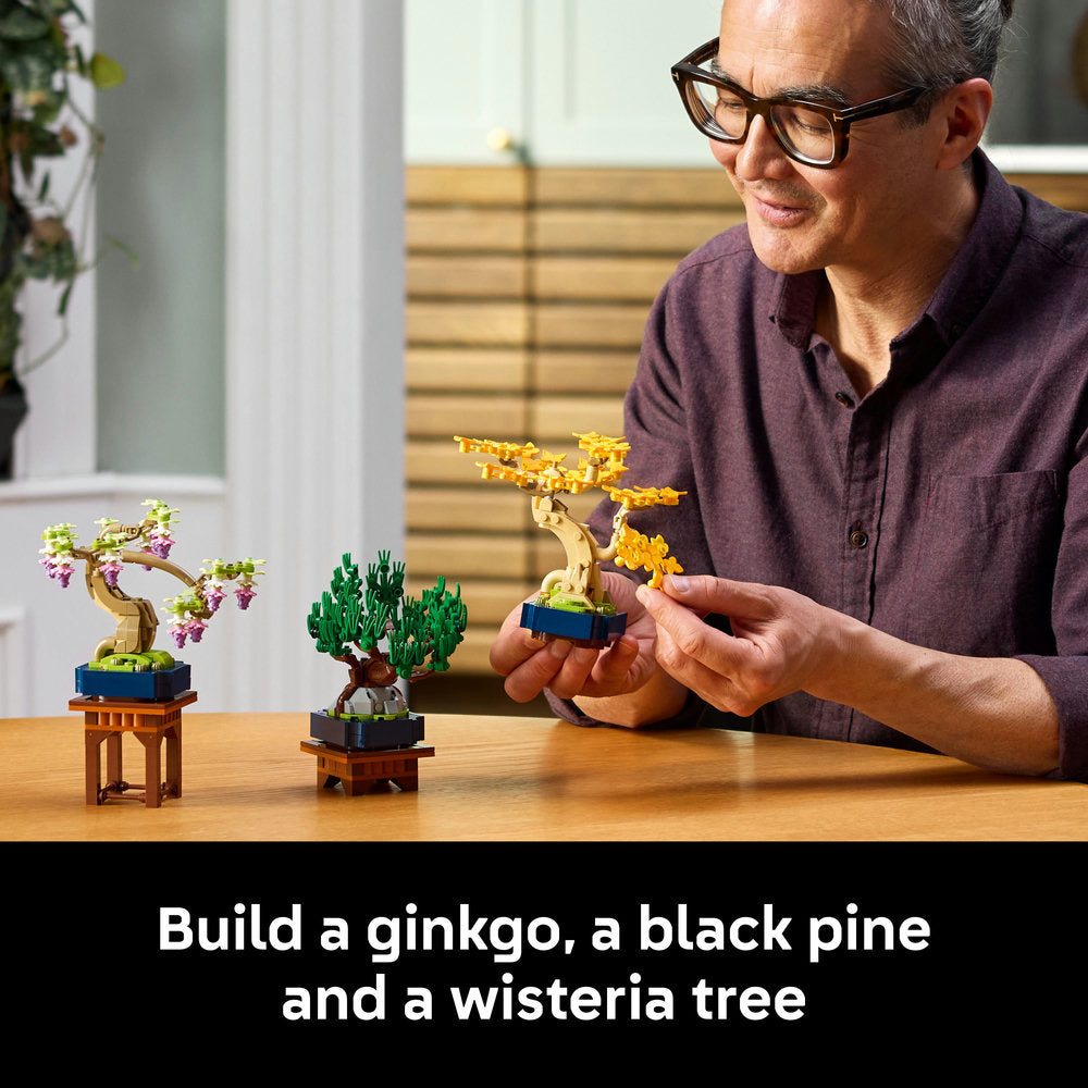 LEGO® Botanicals Mini Bonsai Trees Plant Decor for Adults 10373