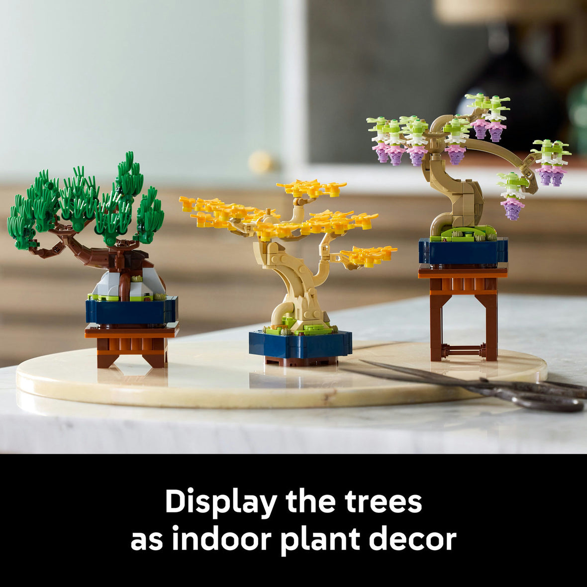 LEGO® Botanicals Mini Bonsai Trees Plant Decor for Adults 10373