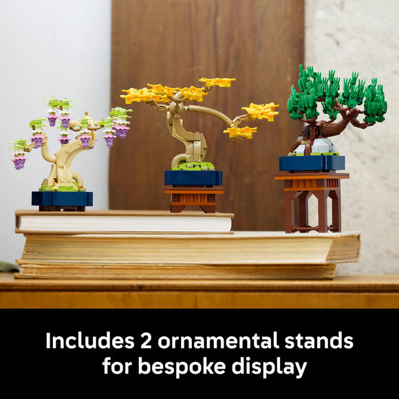 LEGO® Botanicals Mini Bonsai Trees Plant Decor for Adults 10373