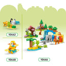 LEGO® DUPLO® Town 3in1 Dinosaurs on Wheels Learn-Through-Play Toddler Toy 10451-10