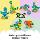 LEGO® DUPLO® Town 3in1 Dinosaurs on Wheels Learn-Through-Play Toddler Toy 10451-6