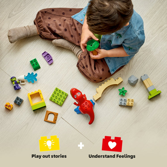 LEGO® DUPLO® │Marvel Dinosaur Spidey-Rex vs. Green Goblin 10463