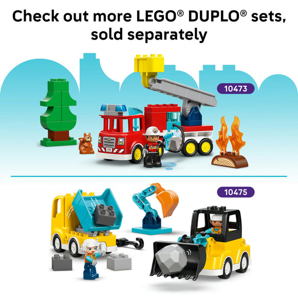 LEGO® DUPLO® Town Blue Police Motorcycle Playset 10471