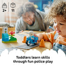 LEGO® DUPLO® Town Blue Police Motorcycle Playset 10471-4