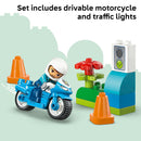 LEGO® DUPLO® Town Blue Police Motorcycle Playset 10471-6