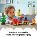LEGO® DUPLO® Town Fire Engine with Hose and Firefighter 10473-4