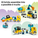 LEGO® DUPLO® Town 3 in 1 Construction Vehicles Toys 10475-6