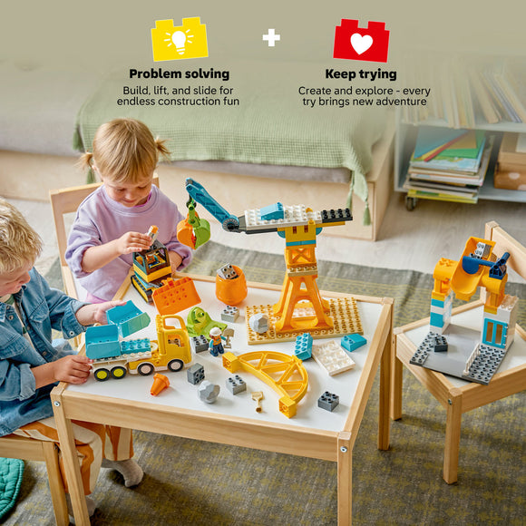 LEGO® DUPLO® Town 3 in 1 Construction Site and Vehicles 10476