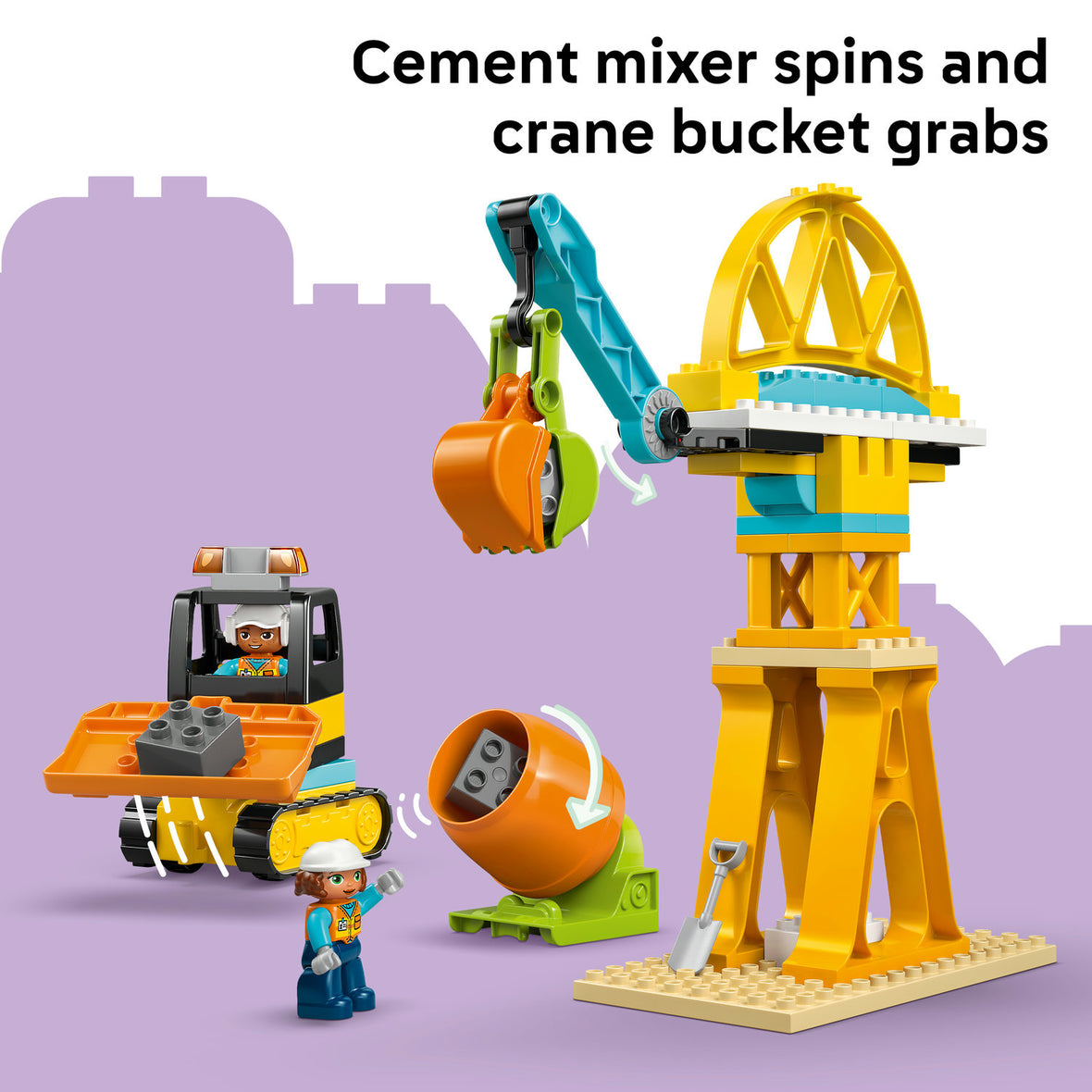 LEGO® DUPLO® Town 3 in 1 Construction Site and Vehicles 10476