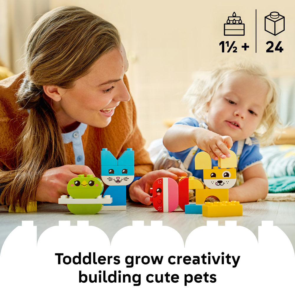 LEGO® DUPLO® My First 3 in 1 Creative Cute Pets Toy 10477