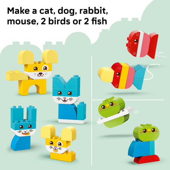 LEGO® DUPLO® My First 3 in 1 Creative Cute Pets Toy 10477