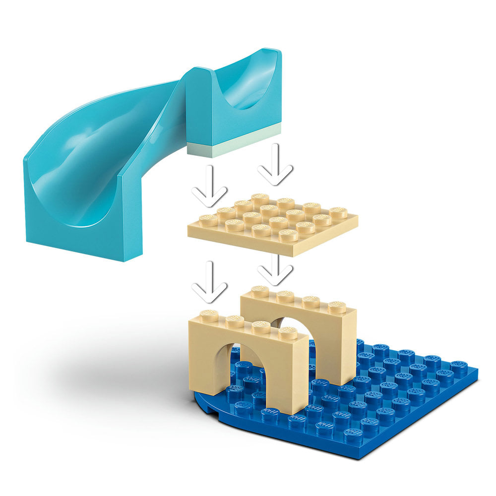 LEGO® Gabby’s Dollhouse Mermaid Gabby’s Aquarium Adventure Animal Toy 11204