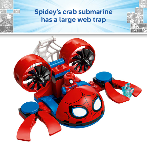 LEGO® ǀ Marvel Spidey And His Amazing Friends Spidey: Underwater Vehicles 11207