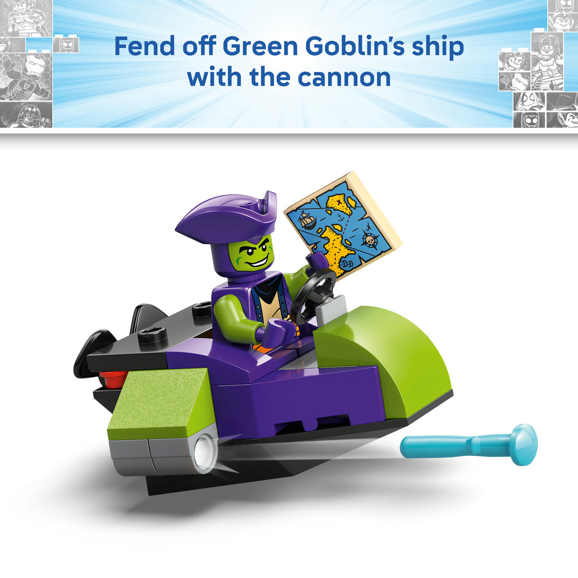 LEGO® Marvel Spidey And His Amazing Friends Team Spidey Pirate Ship 11208