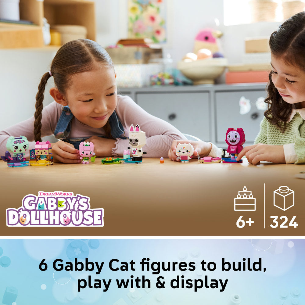 LEGO® Gabby's Dollhouse Gabby's Brick-Built Cat Friends 11215