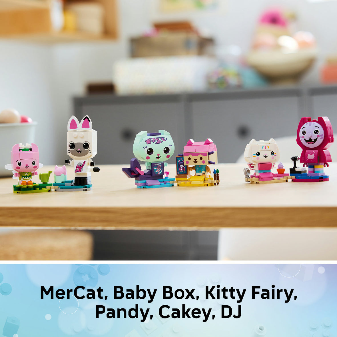 LEGO® Gabby’s Dollhouse Gabby’s Brick-Built Cat Friends 11215