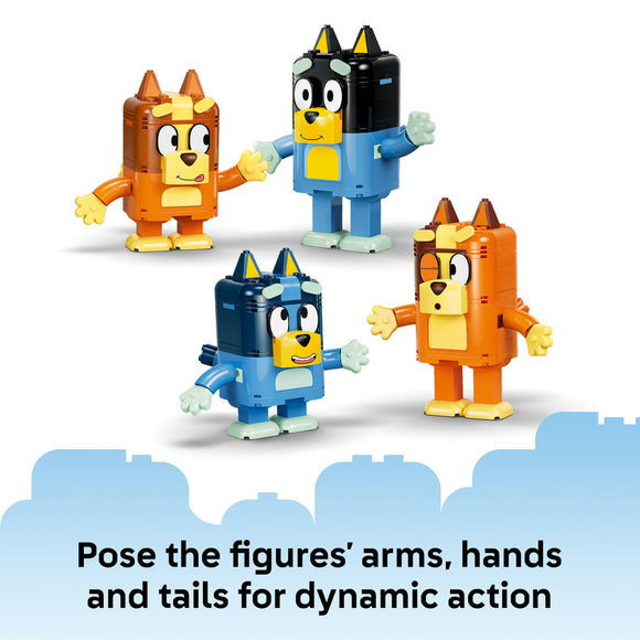 LEGO® Bluey Brick-Built Bluey Family Toy Figures Set 11217