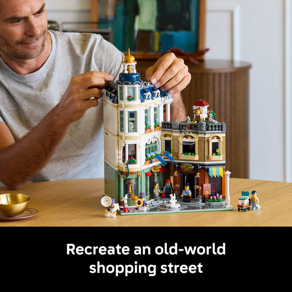 LEGO® ICONS Shopping Street Model Building Kit 11371