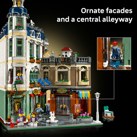 LEGO® ICONS Shopping Street Model Building Kit 11371
