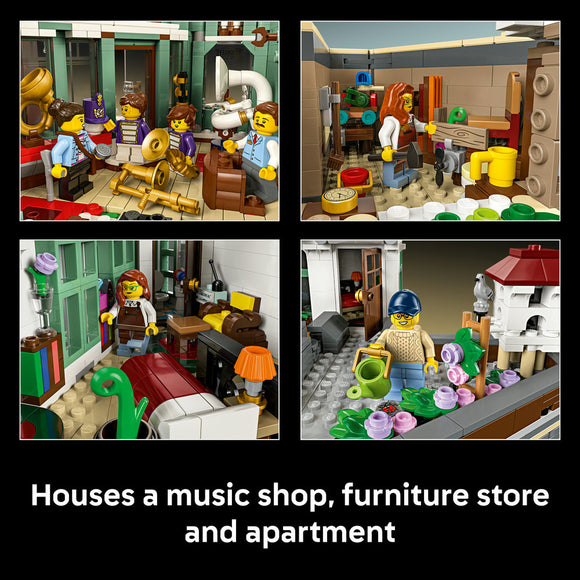 LEGO® ICONS Shopping Street Model Building Kit 11371